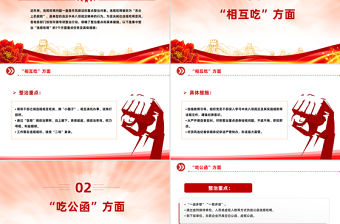 違規吃喝7個方面PPT2025作風建設系列黨課課件