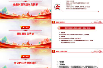 “紀”在心間杜絕酒駕醉駕行為PPT作風建設課件下載