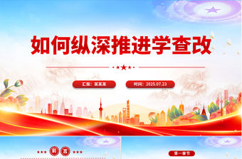 如何縱深推進(jìn)學(xué)查改PPT2025主題教育課件