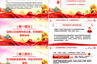 整治違規(guī)吃喝筑牢作風(fēng)建設(shè)防線PPT黨課課件