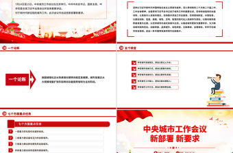 中央城市工作會(huì)議新部署新要求PPT課件