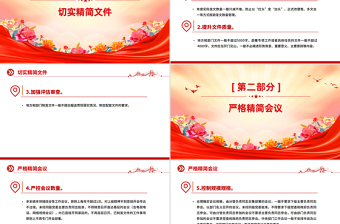 《整治形式主義為基層減負若干規(guī)定》要點解讀PPT黨課