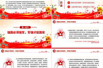 2025人民軍隊是黨和國家的鋼鐵長城PPT總書記的部分相關重要論述課件