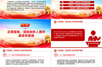 2025人居環(huán)境整治工作推進(jìn)會(huì)講話PPT模板