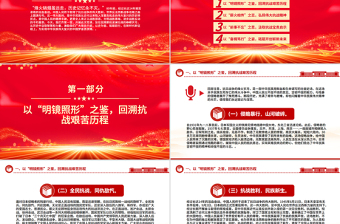 以史為鑒筑忠魂砥礪奮進譜新篇PPT抗戰(zhàn)勝利80周年黨課