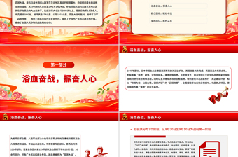 百團大戰(zhàn)PPT紀念抗日戰(zhàn)爭勝利80周年系列課件