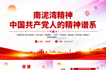 南泥灣精神解讀PPT中國共產(chǎn)黨人的精神譜系課件