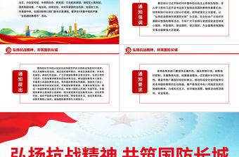 弘揚抗戰(zhàn)精神共筑國防長城PPT2025年全民國防教育月課件