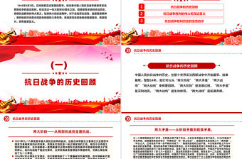 抗日戰爭勝利的深遠意義及寶貴啟示PPT課件