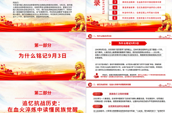 憶崢嶸歲月傳紅色抗戰(zhàn)精神PPT抗戰(zhàn)勝利80周年專題課件