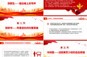 10.25抗美援朝紀念日PPT七個感人至深的抗美援朝小故事課件