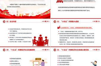 一文讀懂二十屆四中全會公報PPT專題黨課