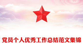 黨員個(gè)人優(yōu)秀工作總結(jié)范文集錦