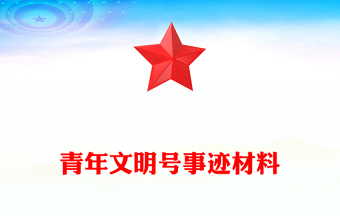 青年文明號(hào)事跡材料