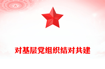 對(duì)基層黨組織結(jié)對(duì)共建