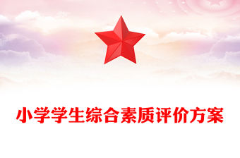 小學(xué)學(xué)生綜合素質(zhì)評價方案