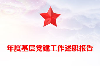 年度基層黨建工作述職報告