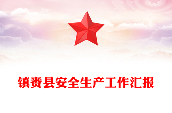 鎮(zhèn)賚縣安全生產(chǎn)工作匯報(bào)