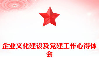 企業文化建設及黨建工作心得體會