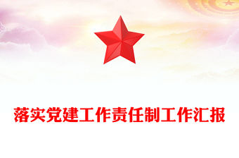 落實黨建工作責任制工作匯報