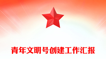 青年文明號(hào)創(chuàng)建工作匯報(bào) 青年文明號(hào)創(chuàng)建工作匯報(bào)