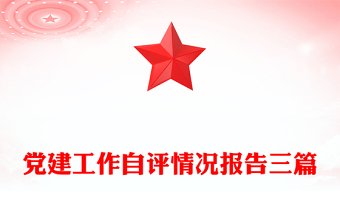 黨建工作自評(píng)情況報(bào)告三篇