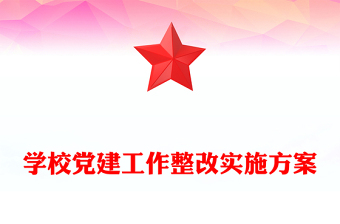 學(xué)校黨建工作整改實(shí)施方案