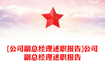 [公司副總經理述職報告]公司副總經理述職報告