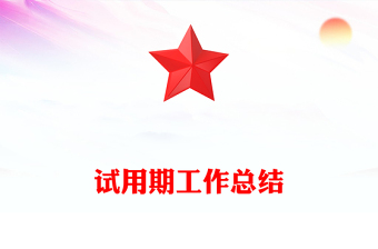 試用期工作總結(jié)