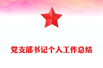 黨支部書(shū)記個(gè)人工作總結(jié)