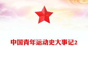 中國青年運動史大事記2