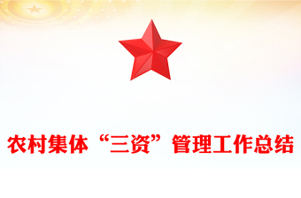 農(nóng)村集體“三資”管理工作總結(jié)