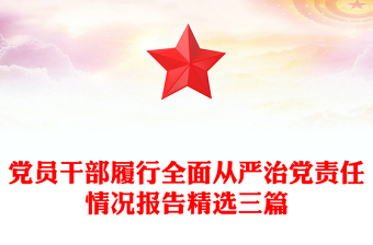 2022領導干部履行經(jīng)濟責任情況年度報告
