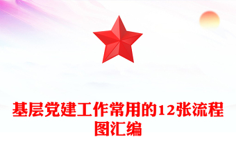 基層黨建工作常用的12張流程圖匯編
