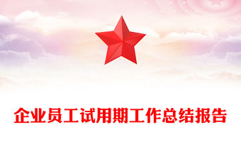 企業(yè)員工試用期工作總結(jié)報(bào)告