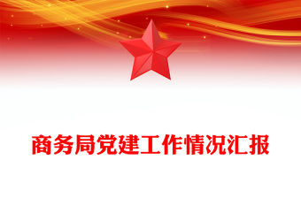 商務局黨建工作情況匯報