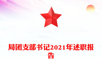 局團(tuán)支部書(shū)記2021年述職報(bào)告