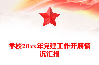 學校20xx年黨建工作開展情況匯報
