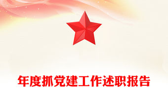年度抓黨建工作述職報(bào)告