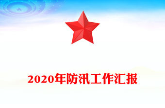 2020年防汛工作匯報