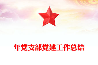 年黨支部黨建工作總結