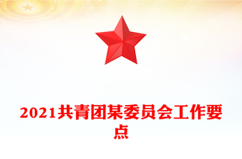 2021共青團(tuán)某委員會(huì)工作要點(diǎn)