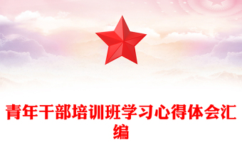 青年干部培訓(xùn)班學(xué)習(xí)心得體會(huì)匯編