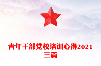 青年干部黨校培訓(xùn)心得2021三篇