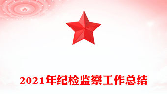2021年紀檢監察工作總結