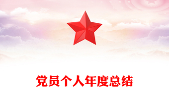 黨員個人年度總結(jié)