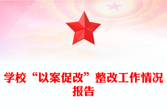 學(xué)校“以案促改”整改工作情況報告