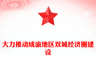 大力推動(dòng)成渝地區(qū)雙城經(jīng)濟(jì)圈建設(shè)