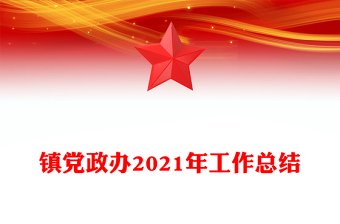 鎮(zhèn)黨政辦2021年工作總結(jié)