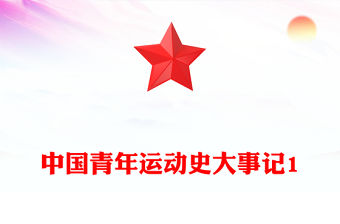 2022中國青年運動史重大事件